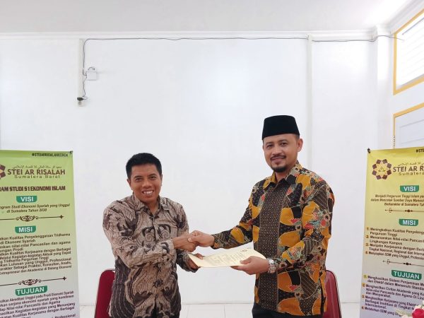 Tandatangani MoA, Mahasiswa STEI Ar Risalah Sumatera Barat Bisa Dapat Beasiswa Dari BPW Ar Risalah